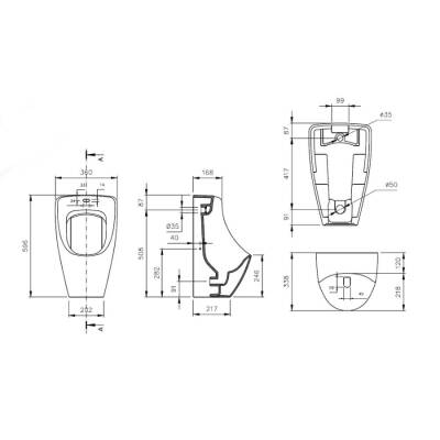 Bocchi Taormina Arch Pisuvar Fotoselli Pilli Parlak Kırmızı 1383-019-0133 - BOCCHI (1)