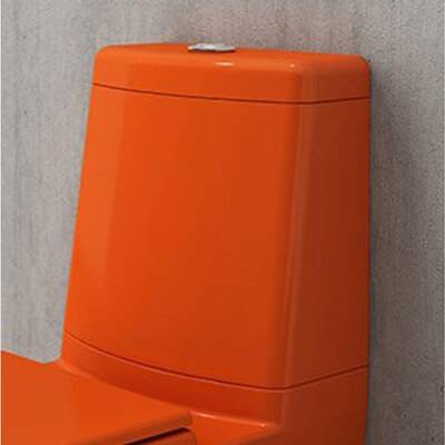 Bocchi Taormina Arch Rezervuar Parlak Turuncu (Klozet Hariç) 1018-012-0120 - BOCCHI