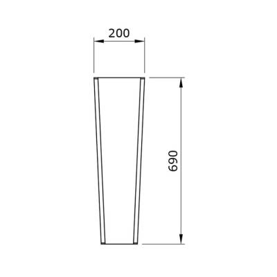 Bocchi Taormina Kolon Ayak Parlak Mandalina Sarısı 1002-021-0320 - BOCCHI (1)