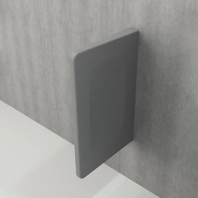 Bocchi Taormina Pisuvar Ara Bölme Mat Gri 1081-006-0120 - BOCCHI (1)