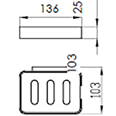 Bocchi Tel Sabunluk Düz S Mat Siyah - BOCCHI (1)