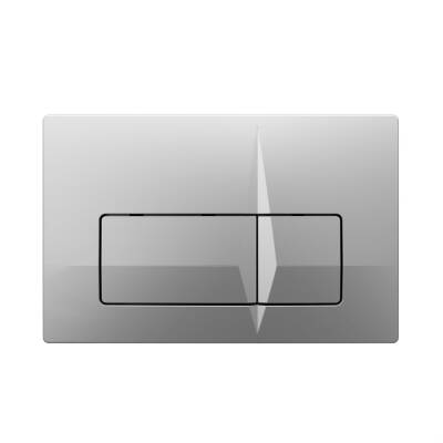 Bocchi Trento Yatay Gömme Rezervuar Kumanda Paneli Mat Krom 8200-0060 - BOCCHI