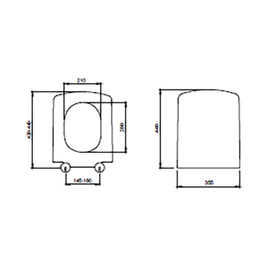 Bocchi Tutti S Klozet Kapağı P.Burgonya Bordosu - BOCCHI (1)