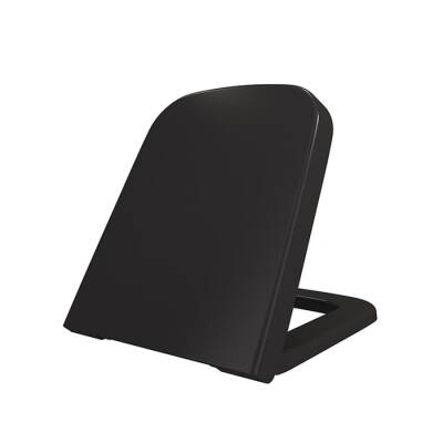 Bocchi Tutti S Klozet Kapağı Yavaş Kapanır Mat Siyah A0322-004 - BOCCHI