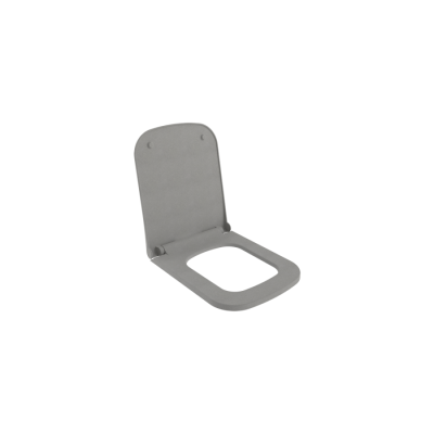 Bocchi Tutti Slim Klozet Kapağı Mat Beton - BOCCHI