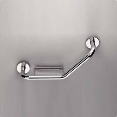 Bocchi Tutunma Barı Açılı Sabunluklu 455 mm Krom 3051 0005 - BOCCHI (1)