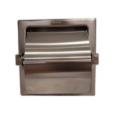 Bocchi Tuvalet Kağıtlık Ankastre Mat P.Çelik 3900 0033 - BOCCHI (1)