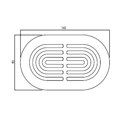 Bocchi Uovo Seramik Sabunluk Parlak Beyaz - BOCCHI (1)