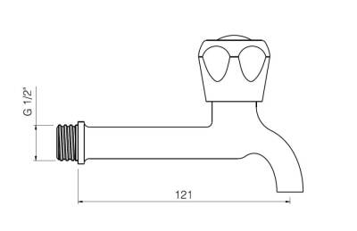 Bocchi Uzun Musluk Krom 6170 0022 - BOCCHI (1)