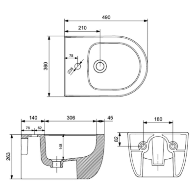 Bocchi V Tondo Asma Bide Mat Kaşmir - BOCCHI (1)