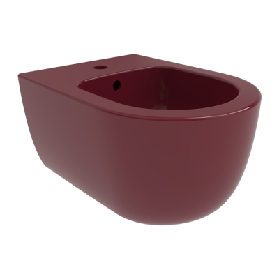Bocchi V Tondo Asma Bide Mat Parlak Burgonya Bordosu - BOCCHI