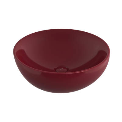 Bocchi Venezia 45 cm Çanak Lavabo P.Burgonya Bordosu - BOCCHI