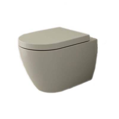 Bocchi Venezia Asma Klozet Kanalsız Mat Kaşmir Kapak Hariç 1295-011-0128 - BOCCHI