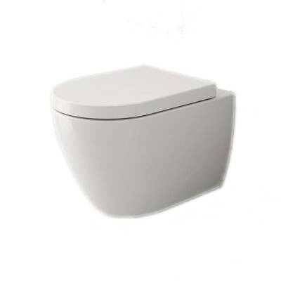 Bocchi Venezia Asma Klozet Kanalsız Parlak Bisküvi Kapak Hariç 1295-014-0128 - BOCCHI