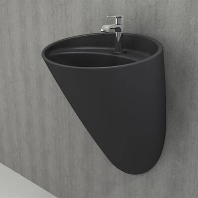 Bocchi Venezia Asma Monoblok Lavabo Mat Antrasit 1083-020-0126 - BOCCHI (1)