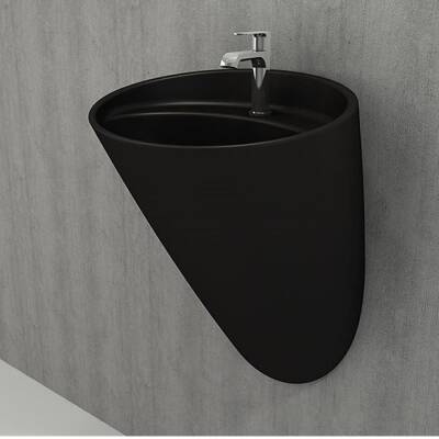 Bocchi Venezia Asma Monoblok Lavabo Mat Siyah 1083-004-0126 - BOCCHI (1)