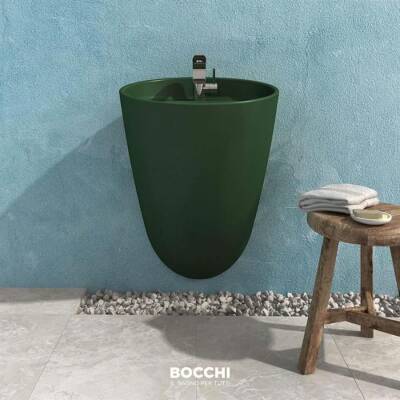 Bocchi Venezia Asma Monoblok Lavabo Mat Yeşil 1083-027-0126 - BOCCHI (1)