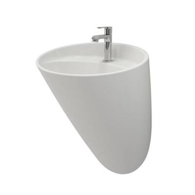 Bocchi Venezia Asma Monoblok Lavabo Parlak Beyaz 1083-001-0126 - BOCCHI