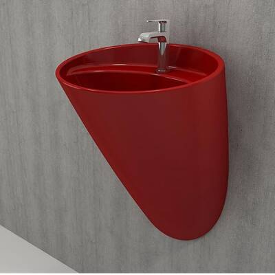 Bocchi Venezia Asma Monoblok Lavabo Parlak Kırmızı 1083-019-0126 - BOCCHI (1)