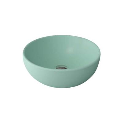 Bocchi Venezia Çanak Lavabo 45 cm Mat Mint Yeşil 1119-033-0125 - BOCCHI
