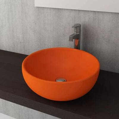 Bocchi Venezia Çanak Lavabo 45 cm Turuncu 1119-012-0125 - BOCCHI
