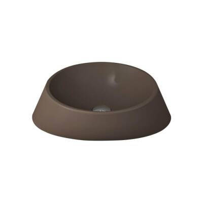 Bocchi Venezia Çanak Lavabo 56 cm Mat Kahverengi 1010-025-0125 - BOCCHI