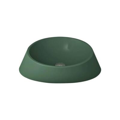 Bocchi Venezia Çanak Lavabo 56 cm Mat Yeşil 1010-027-0125 - BOCCHI