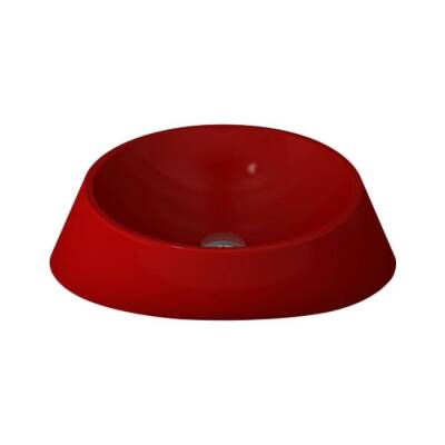 Bocchi Venezia Çanak Lavabo 56 cm Parlak Kırmızı 1010-019-0125 - BOCCHI