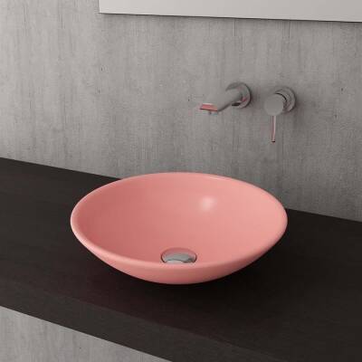 Bocchi Venezia Çanak Lavabo Mat Somon 40 cm 1120-032-0125 - BOCCHI (1)