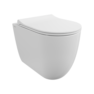 Bocchi Venezia Yerden Klozet Parlak Beyaz - BOCCHI