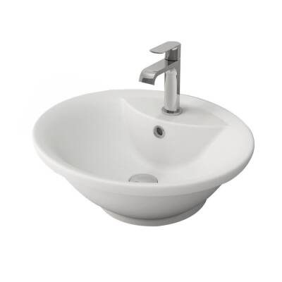 Bocchi Verona Çanak Lavabo 50 cm Mat Beyaz 1046-002-0126 - BOCCHI
