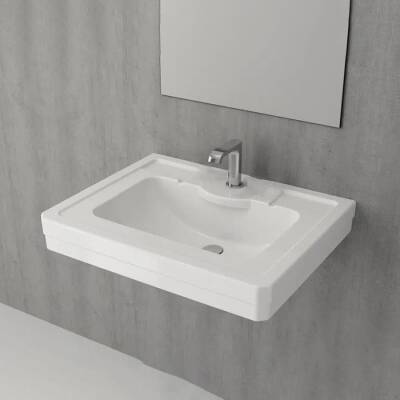 Bocchi Verona Lavabo 71 cm Parlak Beyaz 1040-061-0126 - BOCCHI (1)