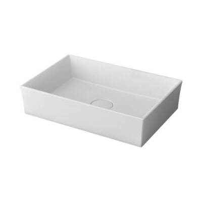 Bocchi Vessel Çanak Lavabo 56 cm Mat Beyaz 1172-002-0125 - BOCCHI