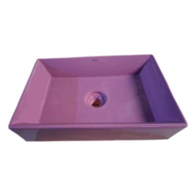 Bocchi Vessel Çanak Lavabo 56 cm Menekşe Mor 1172-023-0125 - BOCCHI (1)