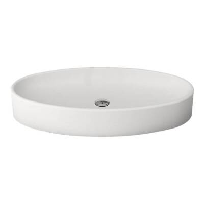 Bocchi Vessel Elips Çanak Lavabo 85 Cm Mat Beyaz 1014-002-0125 - BOCCHI