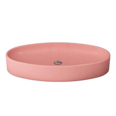Bocchi Vessel Elips Çanak Lavabo 85 Cm Mat Somon 1014-032-0125 - BOCCHI