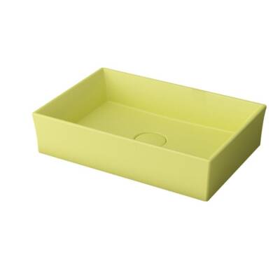 Bocchi Vessel Lavabo Çanak 56 cm Mat Sarı 1172-026-0125 - BOCCHI