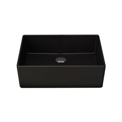 Bocchi Vessel Tezgah Üstü Lavabo 38x38 cm Mat Siyah 1173-004-0125 - BOCCHI