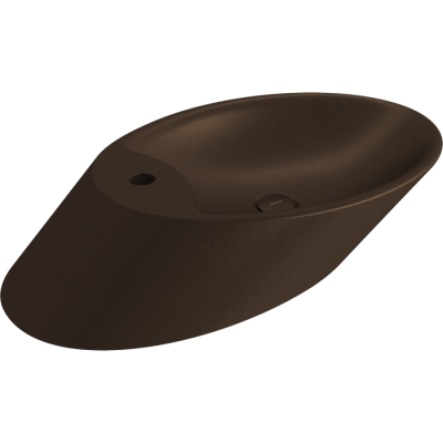 Bocchi Vessel Yatay Çanak Lavabo 72 cm Mat Bronz - BOCCHI