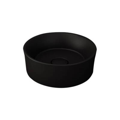 Bocchi Vessel Yuvarlak Çanak Lavabo 38 cm Mat Siyah 1174-004-0125 - BOCCHI