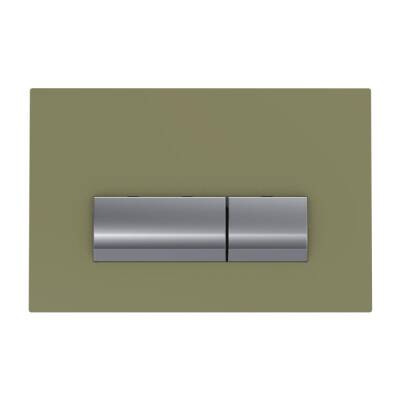 Bocchi Vivente Gömme Rezervuar Kumanda Paneli Metal Cam Yasemin 8200-0157 - BOCCHI