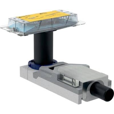 CleanLine serisi duş kanalları için Geberit montaj seti, girişte 65–90 mm şap yüksekliği için: d=40mm - GEBERİT