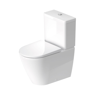 D-Neo Takım Klozet Rimless® Rezervuar + Amortisörlü Kapak - DURAVİT