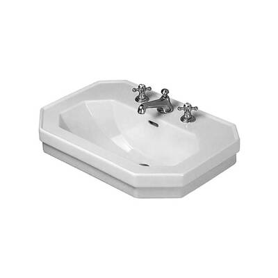 Duravit 1930 Seri Lavabo 70 cm Tek Delikli Beyaz 0438700000 - DURAVİT