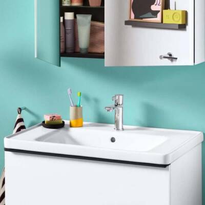 Duravit D-Neo Etajerli Lavabo 80 cm 2367800000 - DURAVİT (1)