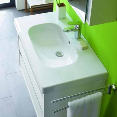 Duravit Etejerli Lavabo D-Code 80 cm 034285 - DURAVİT (1)