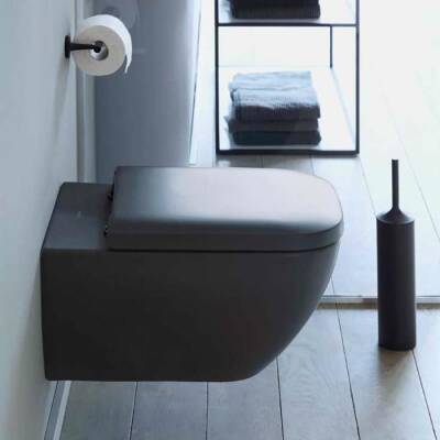 Duravit Happy D.2 Rimless Asma Klozet Antrasit - DURAVİT (1)