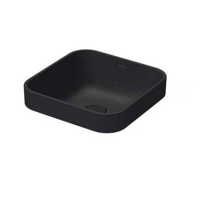 Duravit Happy D.2 Tezgahüstü Lavabo 40 cm Antrasit Mat - DURAVİT