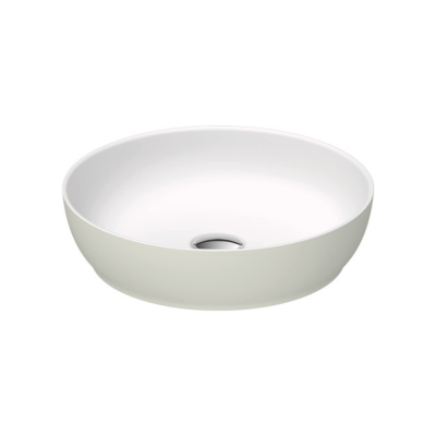 Duravit Sivida DuroCast® Çanak Lavabo Ø 40 cm,Çift Renk Beyaz / Yeşil - DURAVİT