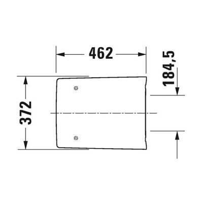 Duravit XViu Klozet Kapağı Yavaş Kapanır 0021190000 - DURAVİT (2)